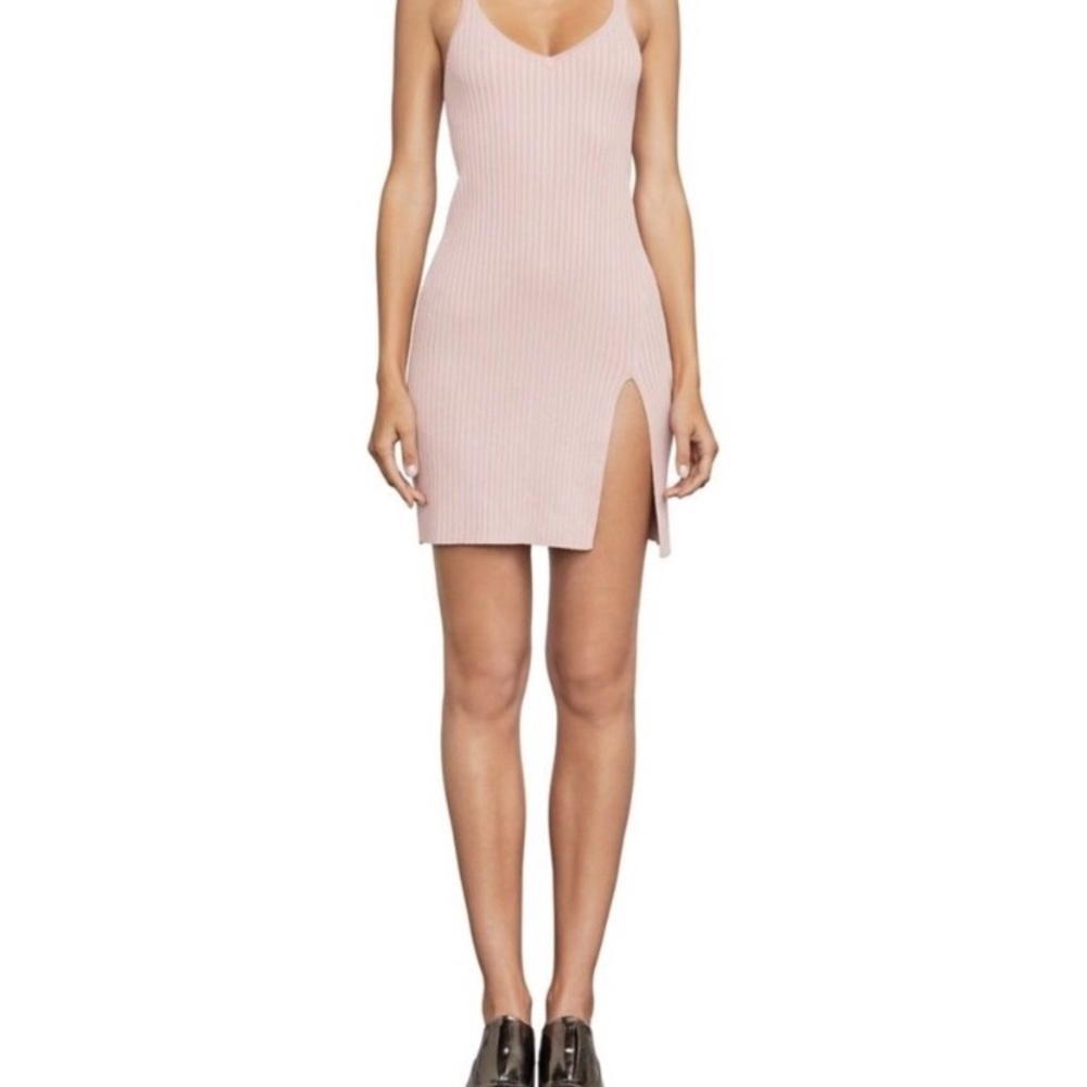 BCBG POWDER PINK TANK DRESS